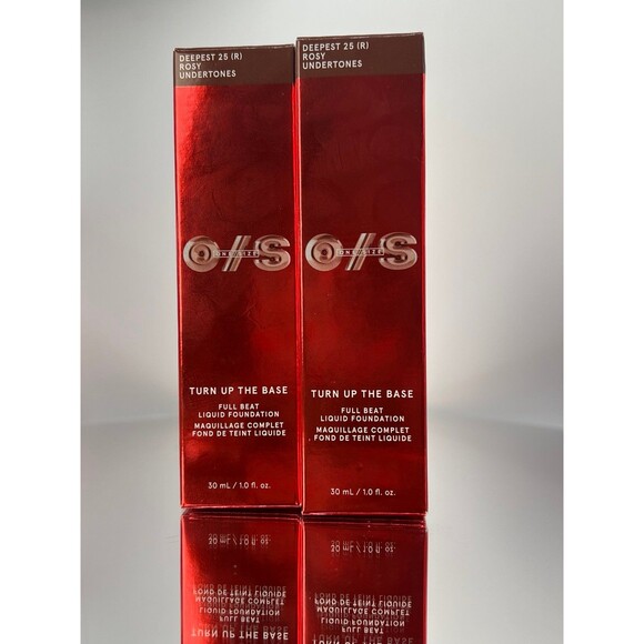 ONE/SIZE Turn Up The Base Full Beat Liquid Foundation - Deepest 25 New in Box 2 - Picture 8 of 9